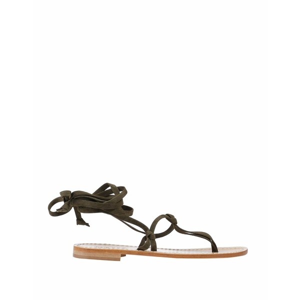 パロッシュ レディース サンダル シューズ Toe strap sandals Military greenの通販は