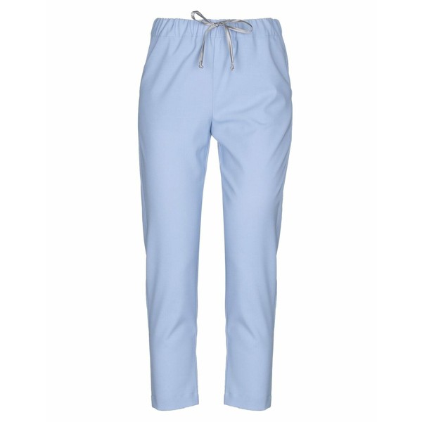 セミクチュール レディース カジュアルパンツ ボトムス Pants Sky blue