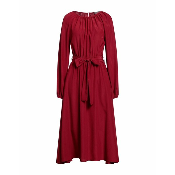 パロッシュ レディース ワンピース トップス Midi dresses Burgundy