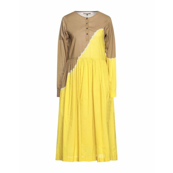 スズサン レディース ワンピース トップス Midi dresses Ocher