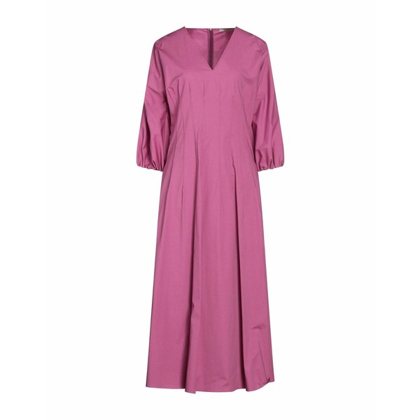 ヴィア マシーニ レディース ワンピース トップス Midi dresses Mauve