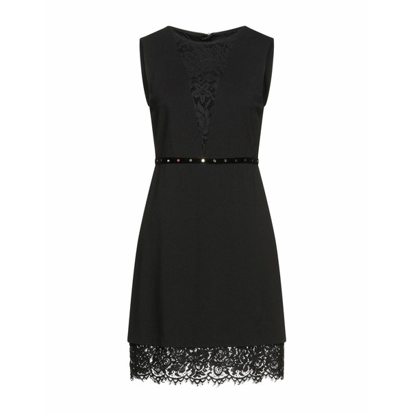 リュージョー レディース ワンピース トップス Short dresses Blackの