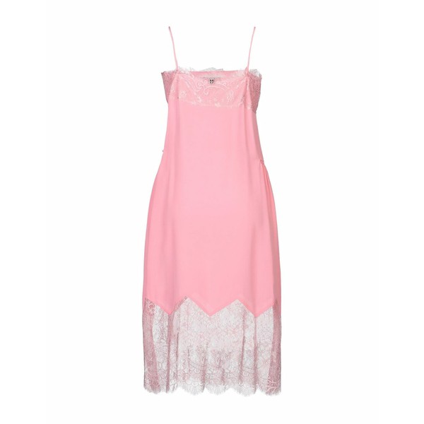 ツインセット レディース ワンピース トップス Midi dresses Pinkの