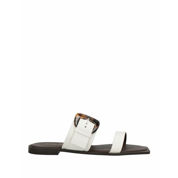 カフェノワール レディース サンダル シューズ Sandals Whiteの通販は