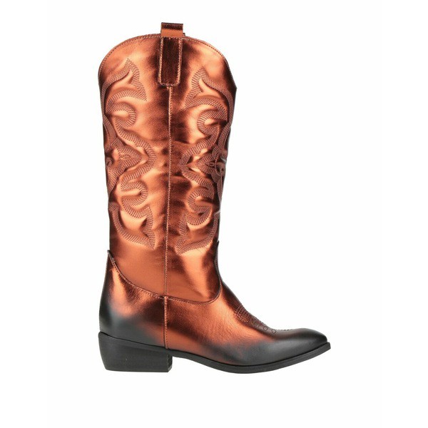 ディバインフォリ レディース ブーツ シューズ Knee boots Copperの