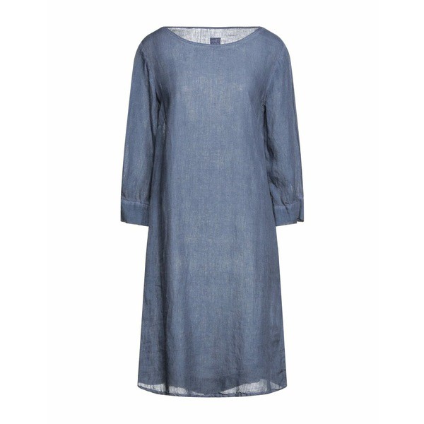 １２０％リノ レディース ワンピース トップス Midi dresses Slate blue