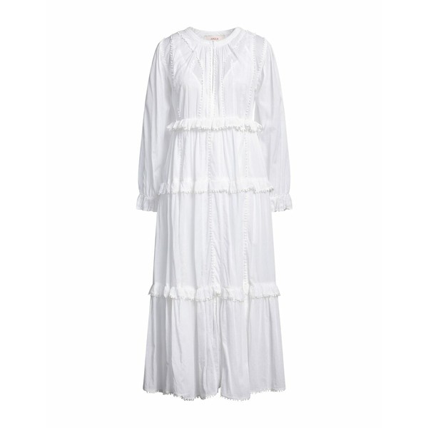 ユッカ レディース ワンピース トップス Midi dresses White