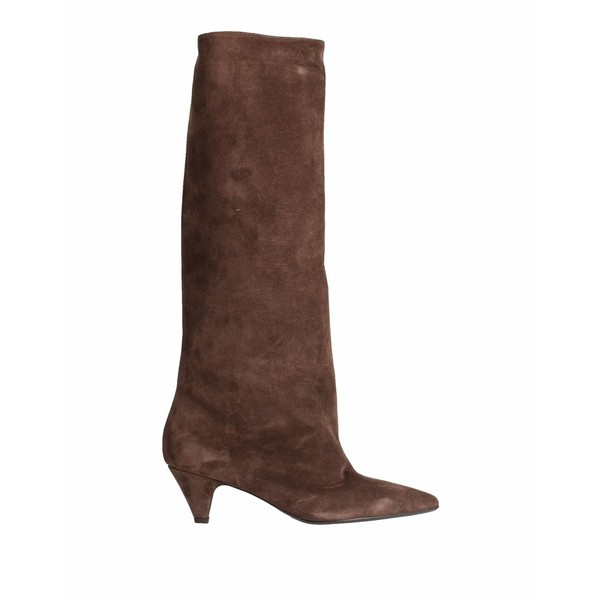 ユッカ レディース ブーツ シューズ Knee boots Dark brownの通販はau