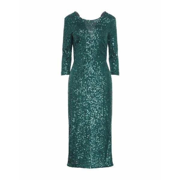 ディキシー レディース ワンピース トップス Midi dresses Deep jade