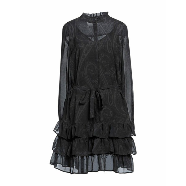 シルビアンヒーチ レディース ワンピース トップス Short dresses Black