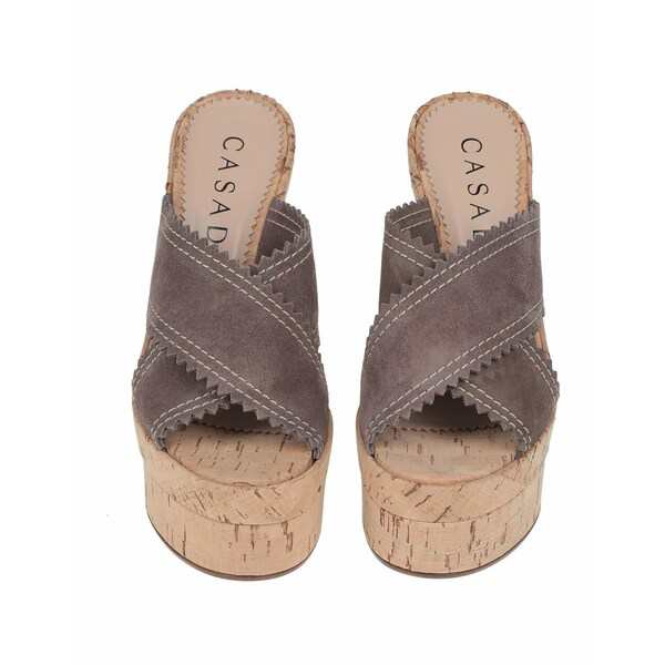 カサディ レディース サンダル シューズ Sandals Dove greyの通販はau