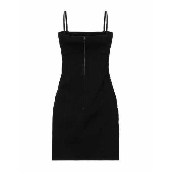 リュージョー レディース ワンピース トップス Short dresses Blackの