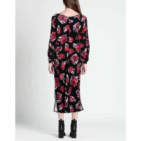 マルニ レディース ワンピース トップス Midi dresses Blackの通販はau