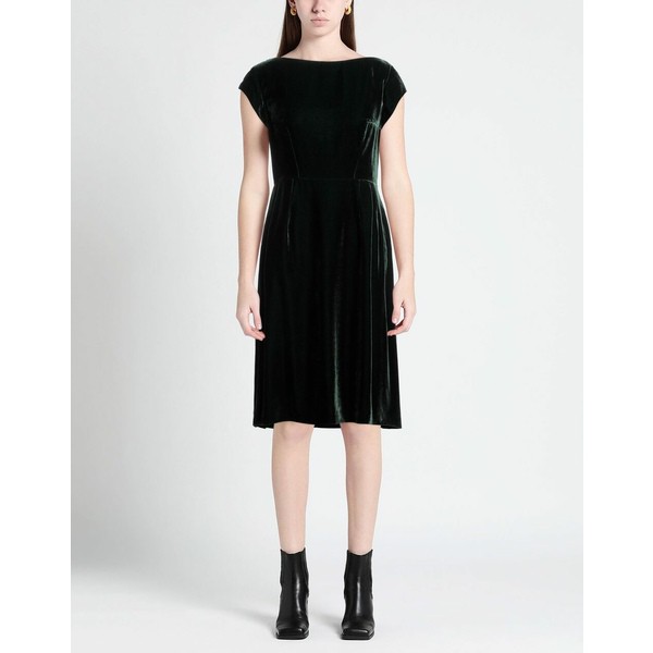 アスペジ レディース ワンピース トップス Midi dresses Dark greenの