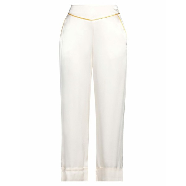 カフェノワール レディース カジュアルパンツ ボトムス Pants Ivory