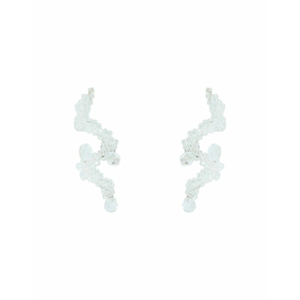 シモーネ・ロシャ レディース ピアス＆イヤリング アクセサリー Earrings Transparent｜au PAY マーケット