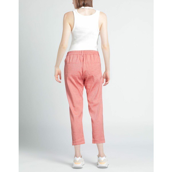 モモン レディース カジュアルパンツ ボトムス Pants Salmon pinkの