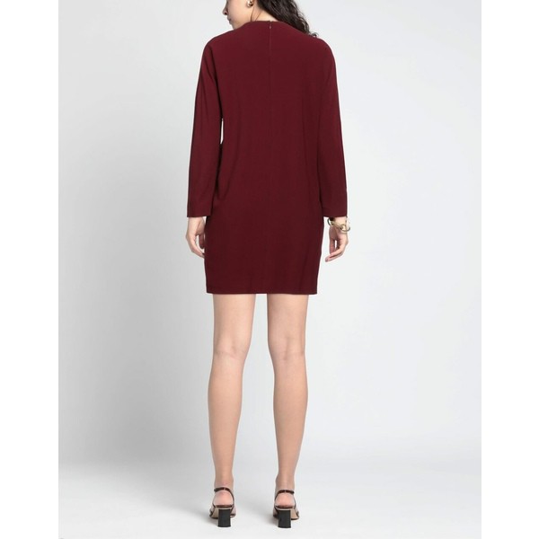 アスペジ レディース ワンピース トップス Short dresses Burgundyの