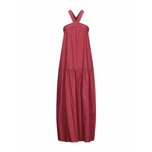 リビアナコンティ レディース ワンピース トップス Long dresses Redの