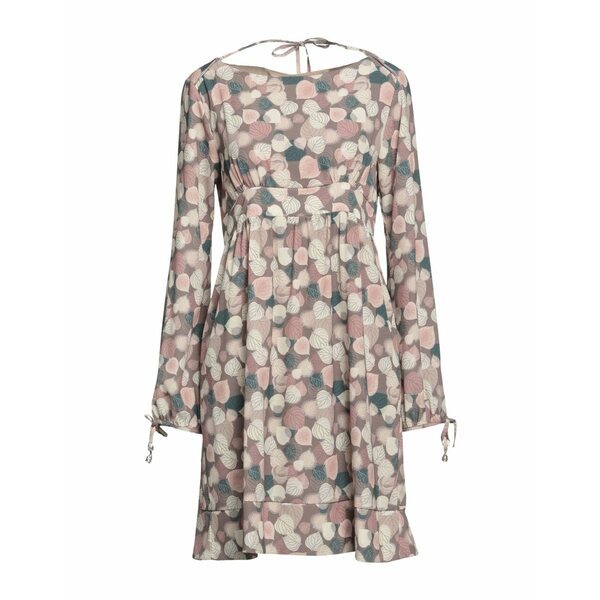 エマアンドガイア レディース ワンピース トップス Short dresses Khakiの通販は