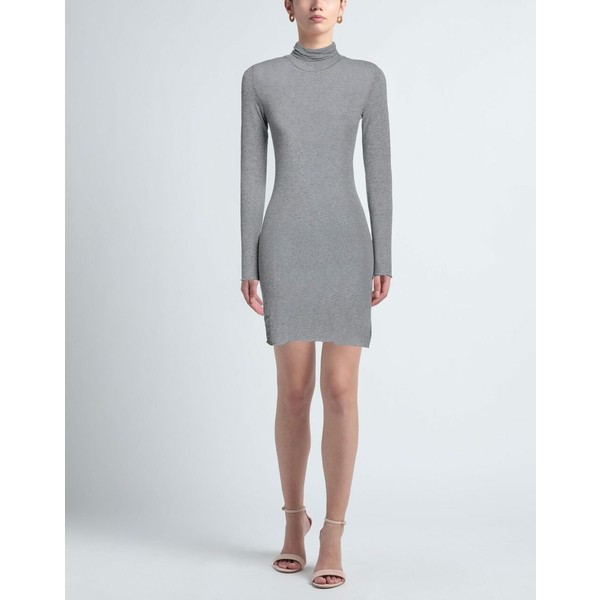 ソーアリュール レディース ワンピース トップス Short dresses Greyの