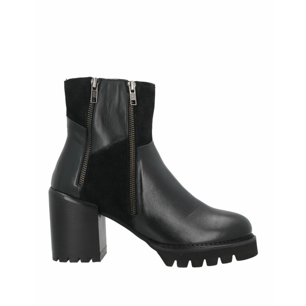 カフェノワール レディース ブーツ シューズ Ankle boots Blackの通販