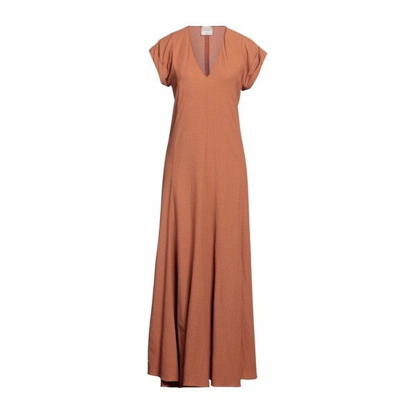 アリジ レディース ワンピース トップス Long dresses Tan