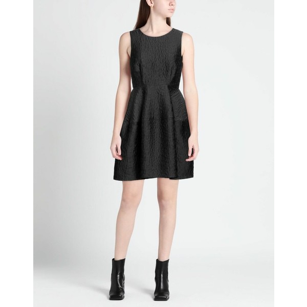 パロッシュ レディース ワンピース トップス Short dresses Blackの