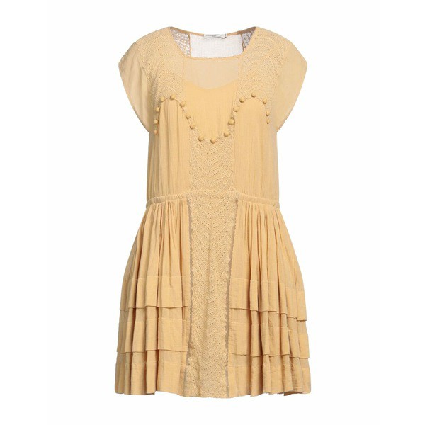 メドモワゼル レディース ワンピース トップス Short dresses Ocher