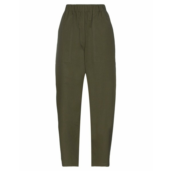 ニー レディース カジュアルパンツ ボトムス Pants Military greenの