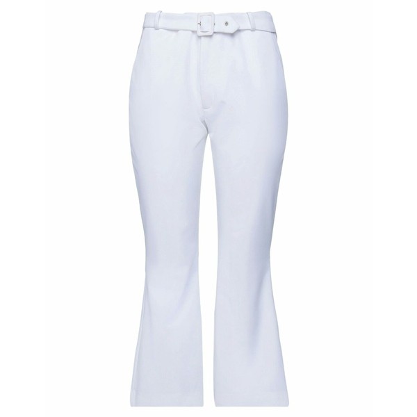 ジジル レディース カジュアルパンツ ボトムス Cropped Pants White