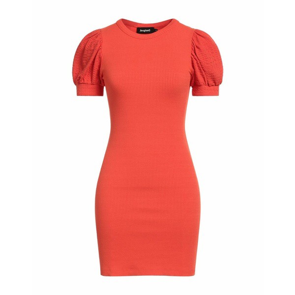 デジグアル レディース ワンピース トップス Short dresses Orange