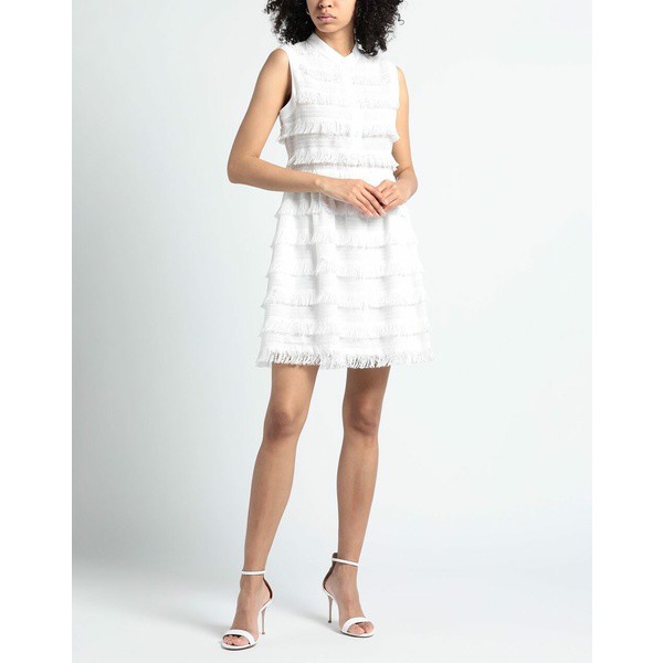 ラブ モスキーノ レディース ワンピース トップス Short dresses White