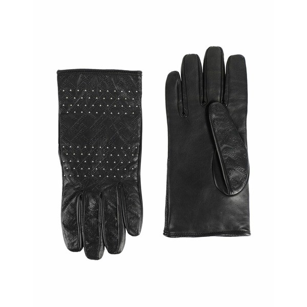 ヴェルサーチ レディース 手袋 アクセサリー Gloves Black