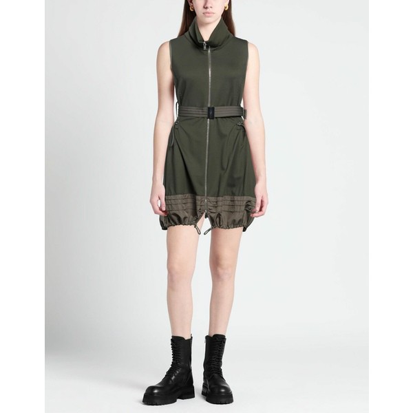 ハイ レディース ワンピース トップス Short dresses Military greenの