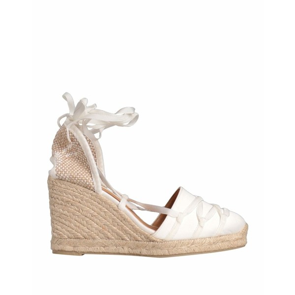 カスタニエール レディース サンダル シューズ Espadrilles Whiteの