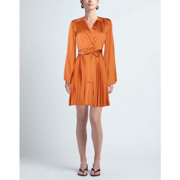 カオスジーンズ レディース ワンピース トップス Short dresses Orange