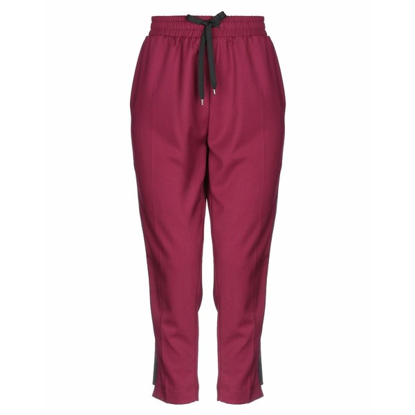 ヴェルナ レディース カジュアルパンツ ボトムス Cropped Pants Garnet