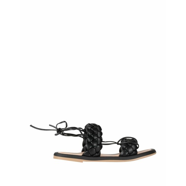 カフェノワール レディース サンダル シューズ Sandals Blackの通販は