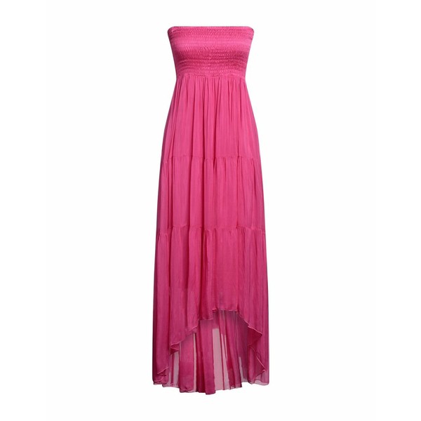 カオスジーンズ レディース ワンピース トップス Midi dresses Fuchsia