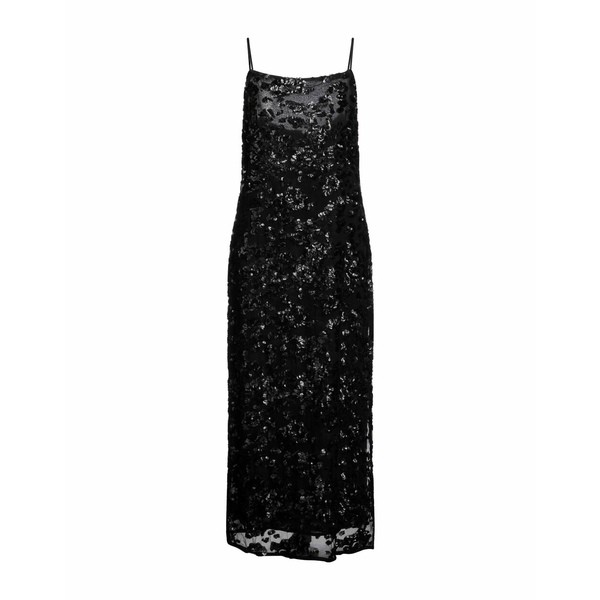 ラグアンドボーン レディース ワンピース トップス Midi dresses Black