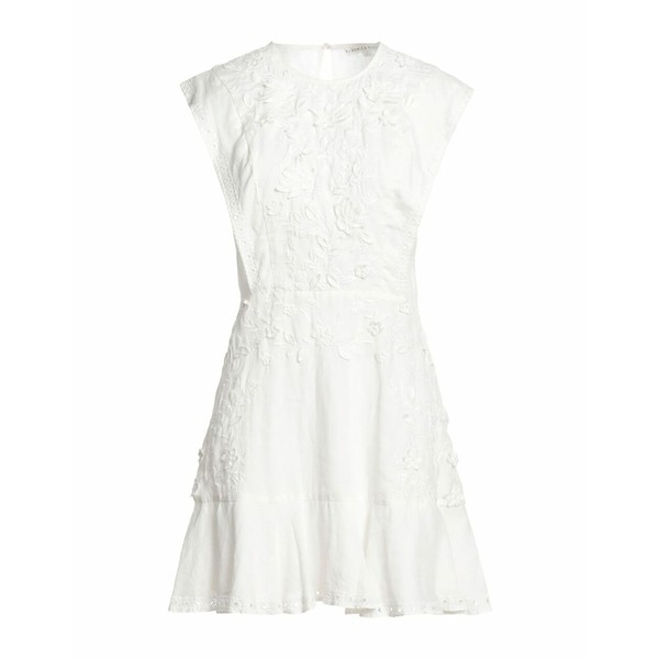ヴェロニカ ベアード レディース ワンピース トップス Short dresses Whiteの通販は