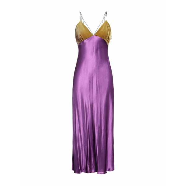 ハブワン レディース ワンピース トップス Long dresses Deep purple