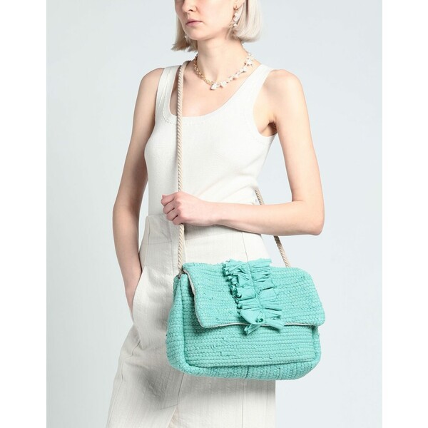 ミアバッグ レディース ハンドバッグ バッグ Cross-body bags Turquoise｜au PAY マーケット