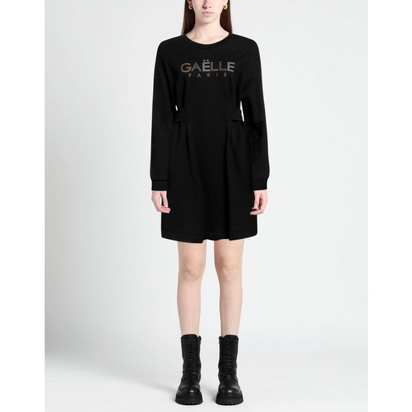 ガレパリ レディース ワンピース トップス Short dresses Blackの通販