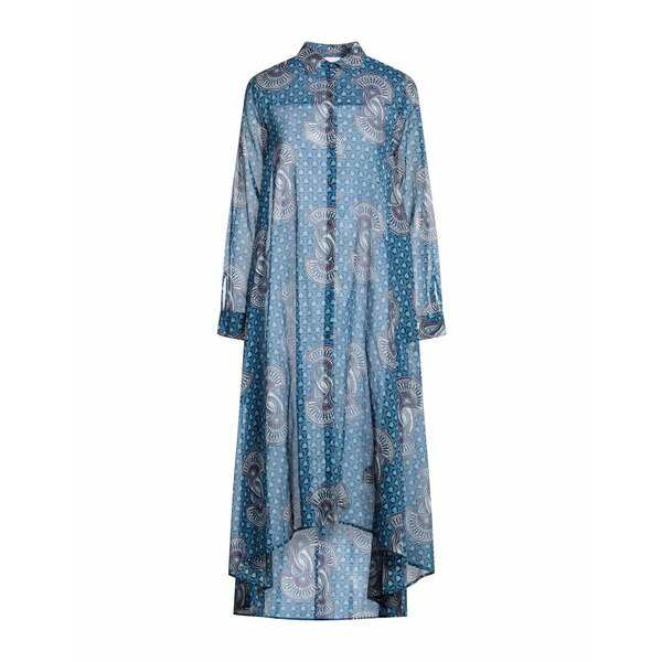 メルシー レディース ワンピース トップス Midi dresses Blue