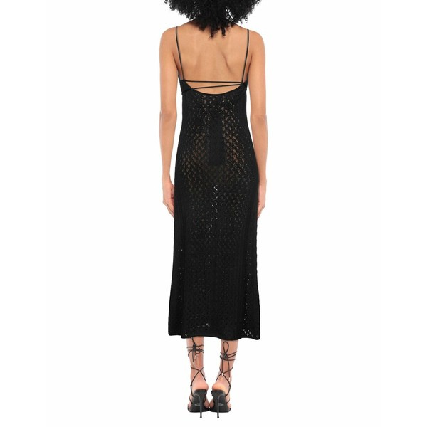 ジル・サンダー レディース ワンピース トップス Midi dresses Blackの