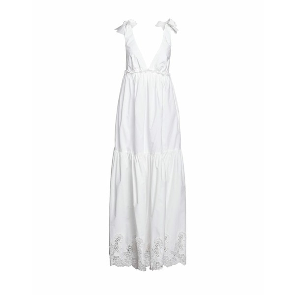 パロッシュ レディース ワンピース トップス Long dresses Whiteの通販