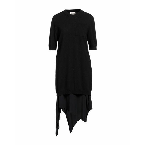 セミクチュール レディース ワンピース トップス Midi dresses Blackの通販は