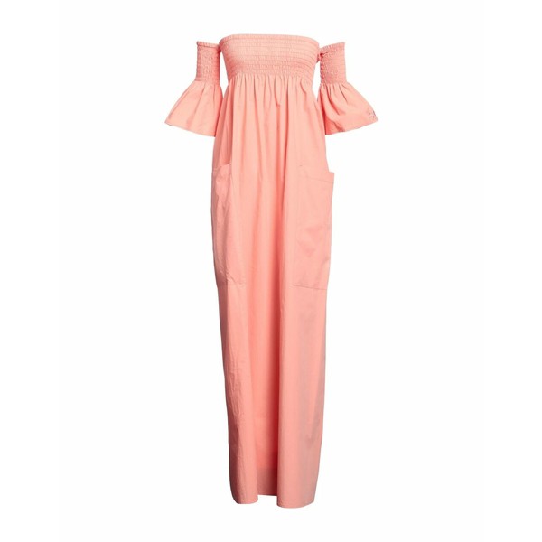 セミクチュール レディース ワンピース トップス Long dresses Salmon pink